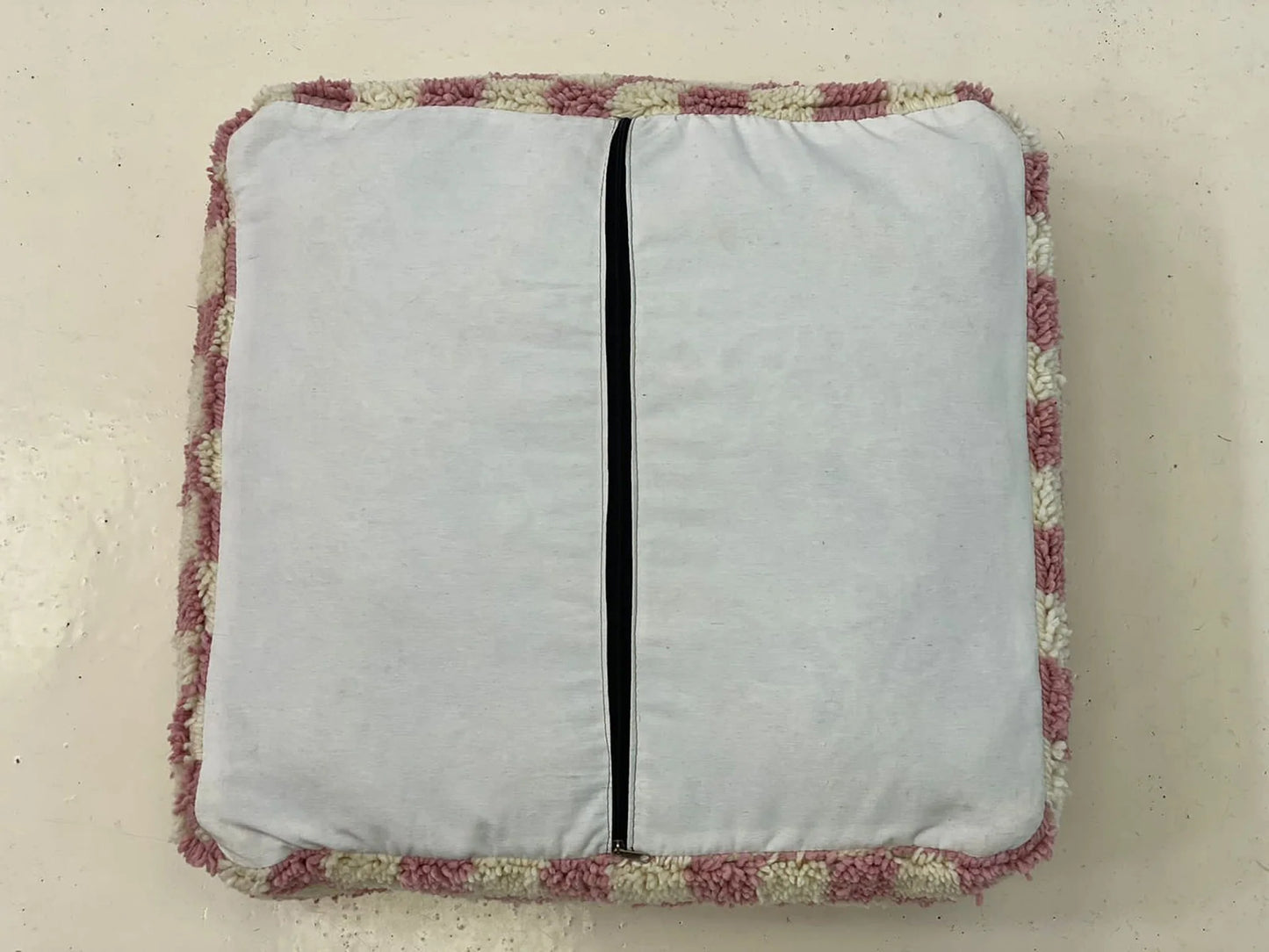 Checkered Poufs