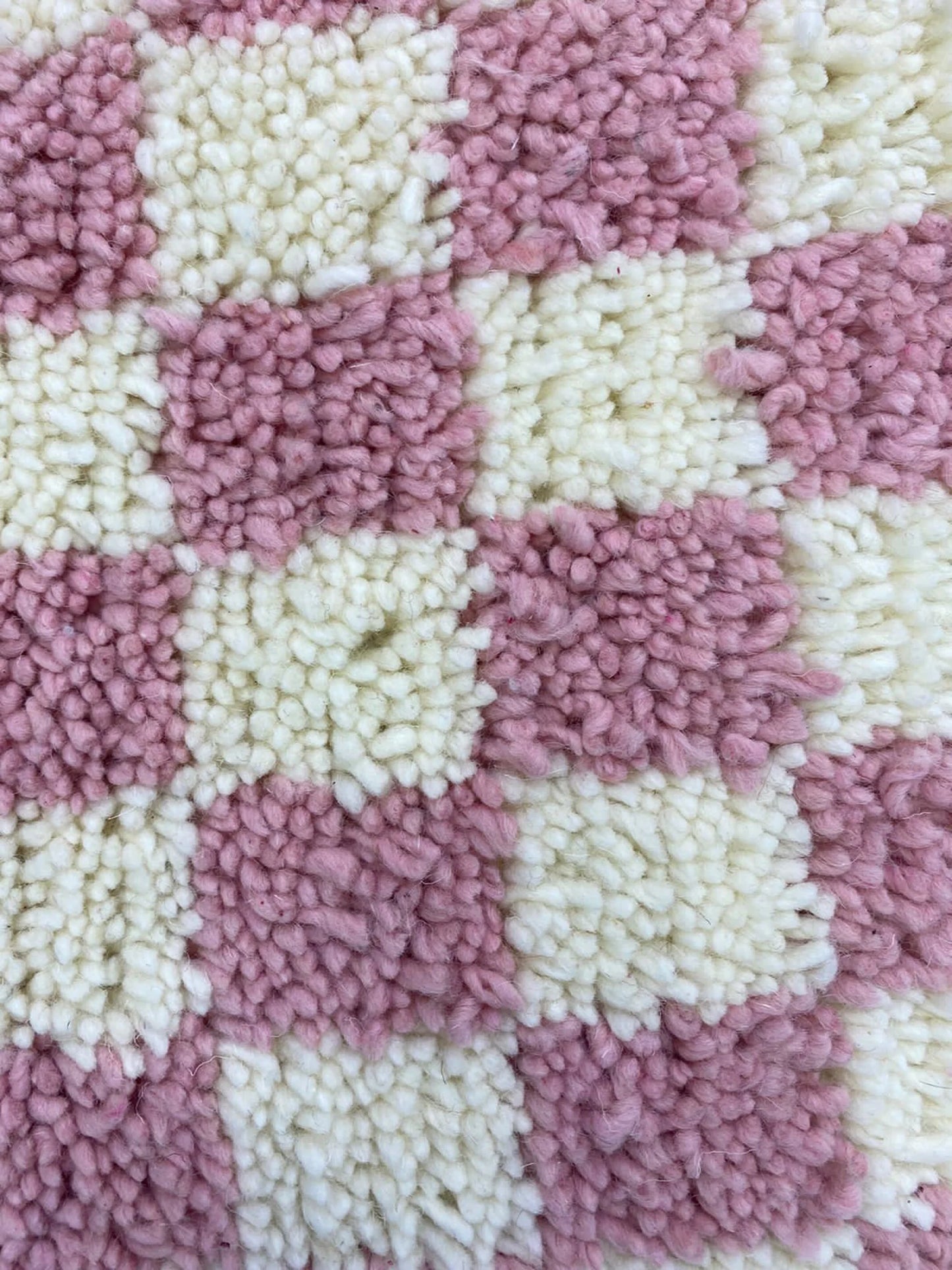 Checkered Poufs