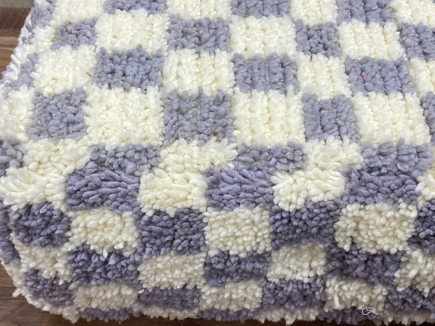 Checkered Poufs