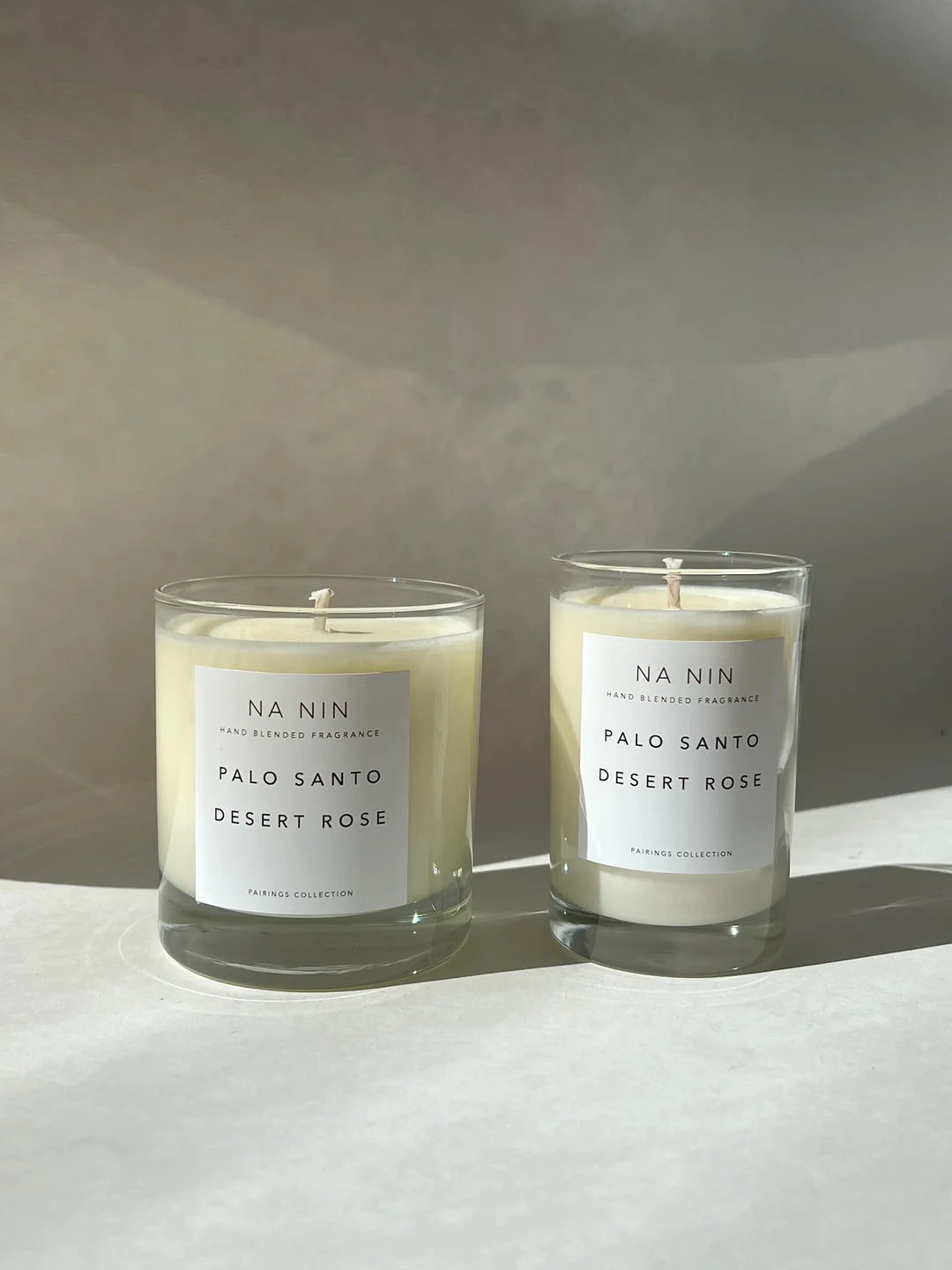 Palo Santo & Desert Rose Candle / Available in Multiple Sizes