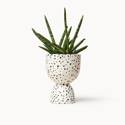 Speckled Stacked Planters
