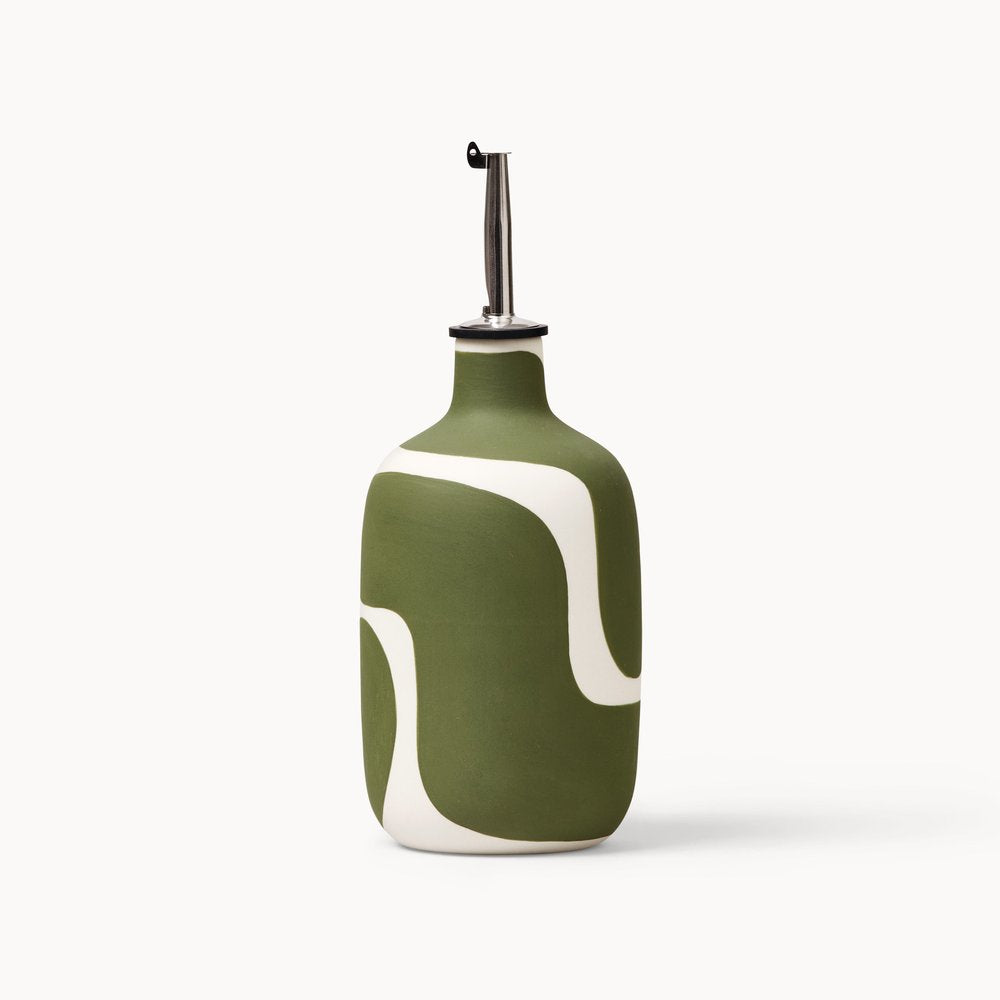 Olive Oil Cruet - Meadow Color Block